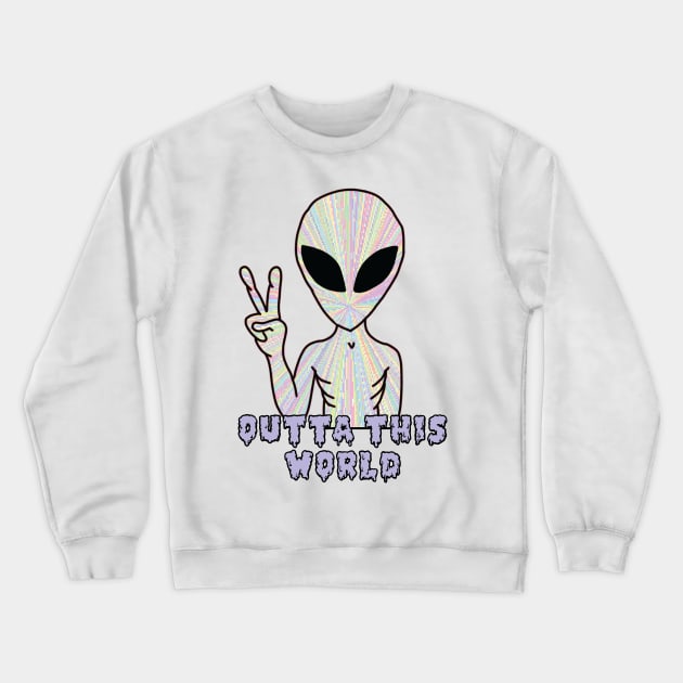 Outta this World Crewneck Sweatshirt by arlingjd